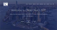 Desktop Screenshot of christchurchnyc.com